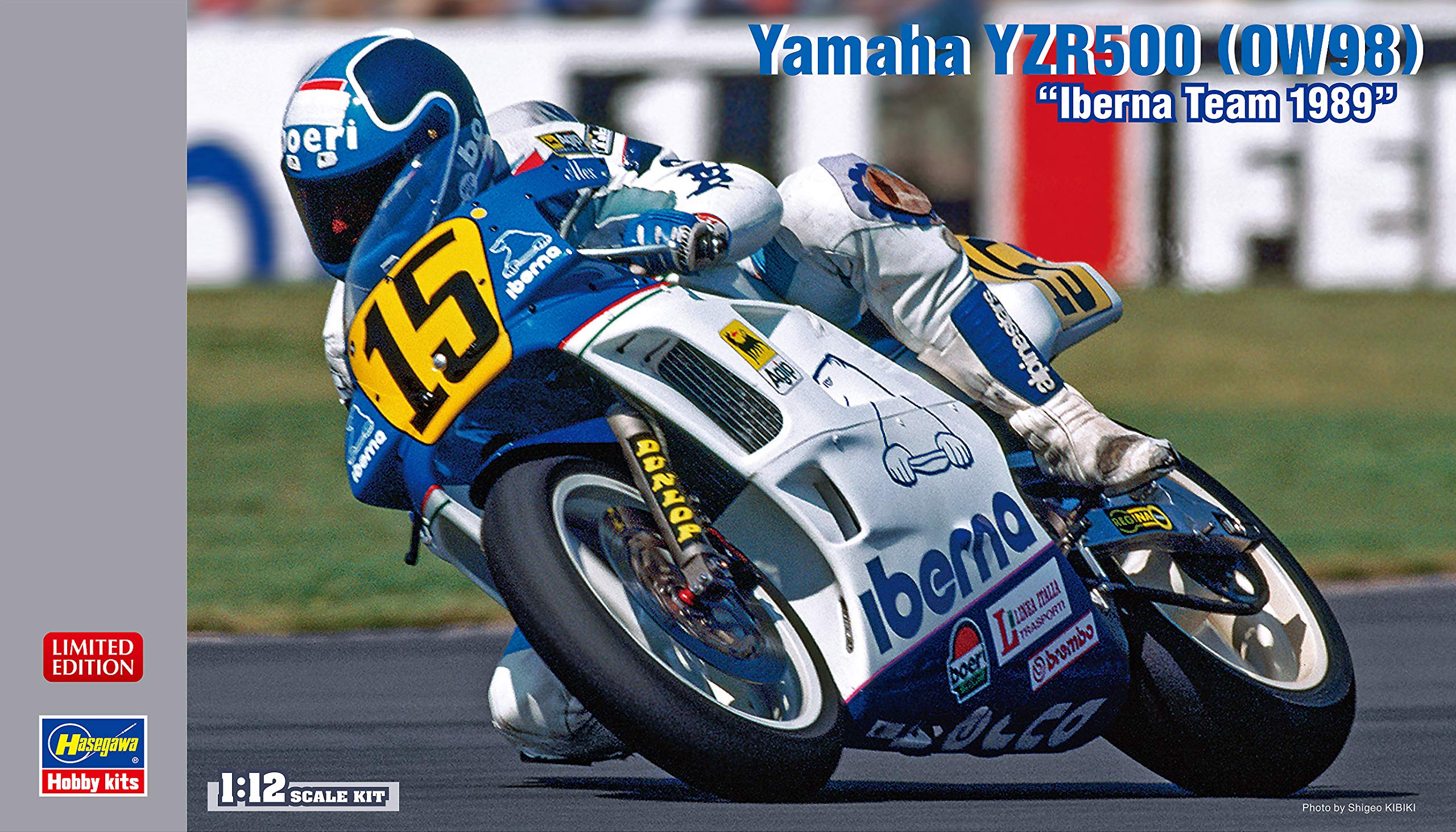 Amazon | ハセガワ 1/12 ヤマハ YZR500 (0W98) イベルナチーム 1989